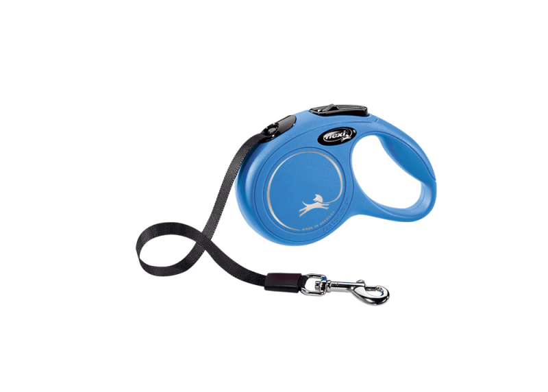 flexi New CLASSIC, GurtM: 5 m, blau